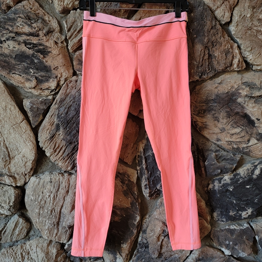 Orange Lululemon Leggings Size 6